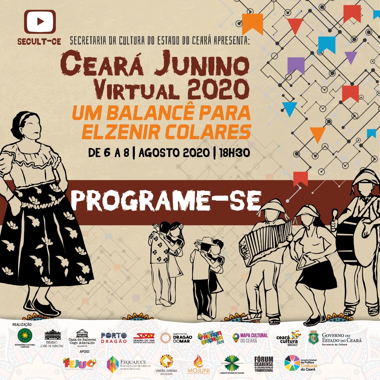 Ceará Junino 2020: Secult Ceará convida para um Balancê para